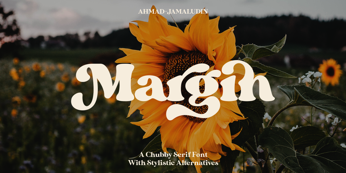 Пример шрифта Margin Regular
